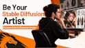 be your stable diffusion artist for custom ai art and character design