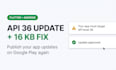 update flutter app to api 36 and fix 16kb page size