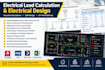 do electrical load calculation, cable sizing and design