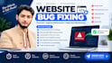fix HTML CSS javascript mysql PHP website errors