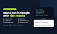 add schema markup and structured data for google rich results