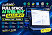 build a custom full stack ai web application or saas mvp