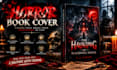 design a professional horror book cover
