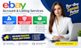 do ebay creation and reinstate suspended accounts