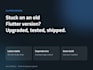 upgrade your flutter app to the latest version and fix the build