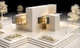 create 3d architectural massing and axonometric visualization