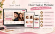build a professional salon website with online booking