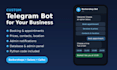 build a custom telegram bot for your business