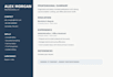 design professional cv, resume