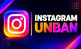 restore instagram page, ig profile unbanning issues