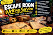 write immersive escape room stories, puzzles, and game scri