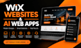 design wix websites and build base44 ai apps