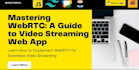 develop live streaming, video conferencing, file sharing app with webrtc
