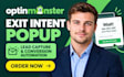setup optinmonster exit intent popup lead capture optin conversion automation
