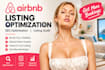 do airbnb listing optimization, airbnb SEO optimization and listing audit