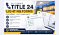 professionally do california title 24 lighting forms for energy code compliance