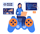 review and test games
