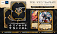 design custom tcg card templates and frames