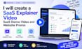 create a saas explainer video, saas demo video and website promo