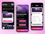 develop an event booking mobile app for android and ios