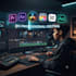 do motion graphics editing