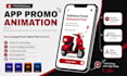 create engaging app promo videos with modern UI animation