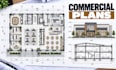 create cpmmercial permit plans, building plans, elevations, sections and details