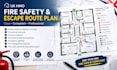 create UK hmo fire safety and escape route plans