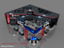 design custom 3d exhibition stand and  bematrix, event design,