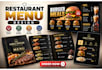 design restaurant menu, digital menu, digital menu board, menu design, flyer
