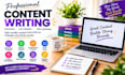 write well researched personal and articles