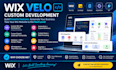 develop custom wix velo features code databases automations API integrations