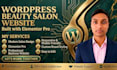 build a wordpress beauty salon website with elementor pro