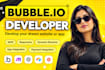 develop no code web apps using bubble io for saas mvps softr noloco flutter flow