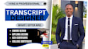design academic transcript, diploma, school certificate and editable template