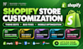 do shopify customization shopify theme edits shopify mobile layout fix shopify