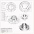 create precise technical engineering drawings and dimensioned 2d cad drafts