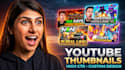 create high CTR youtube thumbnails