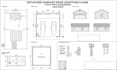 draft a detached garage rear addition plans and structural engineering drawing