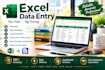 do professional data entry, excel and copy paste work