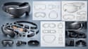 design heated eye massage goggles with ergonomic 3d cad and tech pack