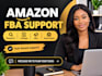 be your amazon fba virtual assistant for store support