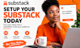 professionally setup substack design newsletter manage your substack newsletter