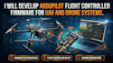 develop ardupilot flight controller firmware for uav and drone systems