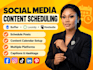schedule social media posts using buffer hootsuite publer and planoly