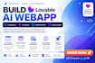 build lovable ai web app, lovable dev, website design, clone, hostinger ai