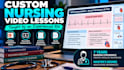 create personalized nursing video lessons
