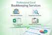 do accurate excel data entry and bookkeeping