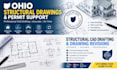 prepare ohio structural cad, stamp and permit drawings