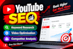 provide professional SEO on youtube